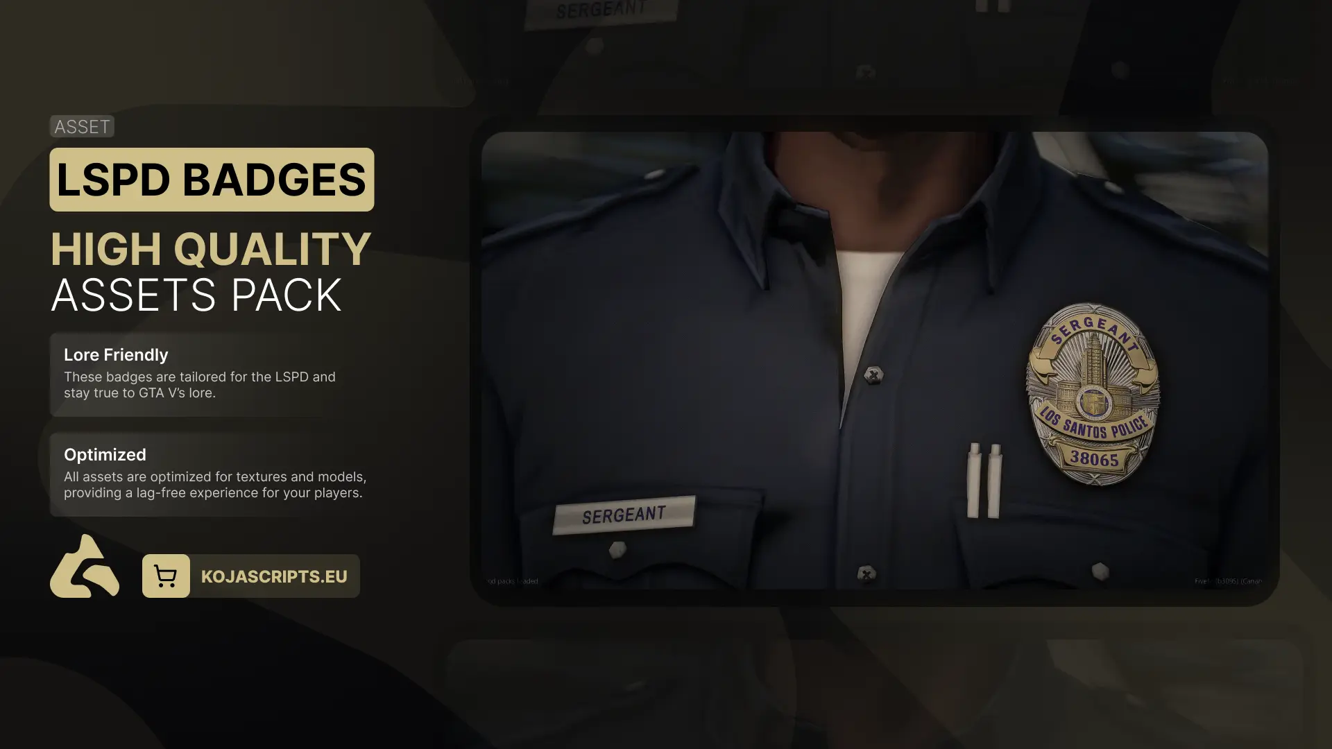 LSPD Lore Badge Pack