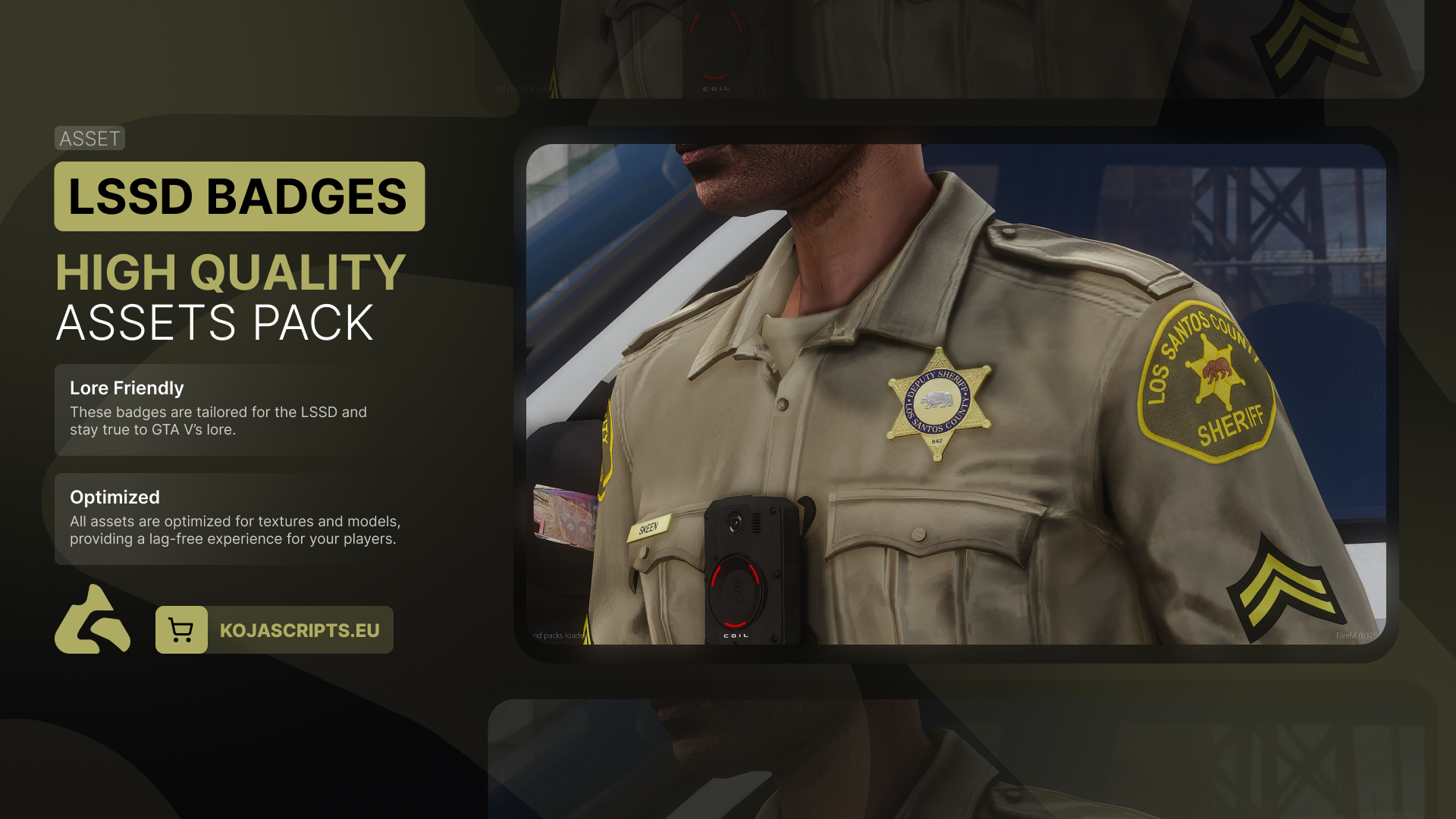 LSSD Badge Pack
